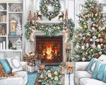 Christmas Interior 2 (image for) Christmas Interior 2